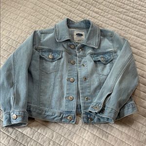 Old Navy denim jacket.  Size 3T